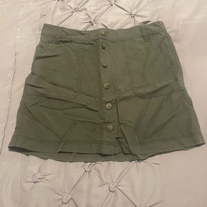 GAP Olive Green Skirt Size Small